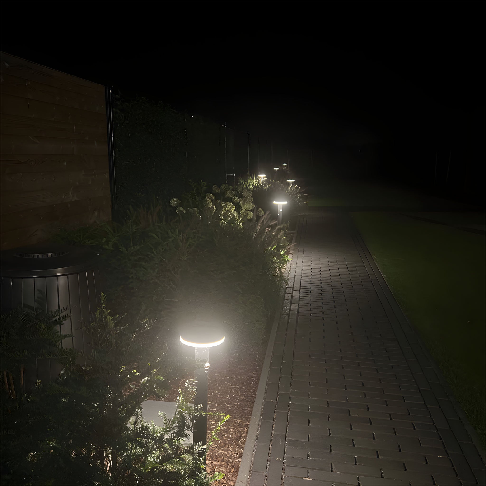 Aluminium solar ring