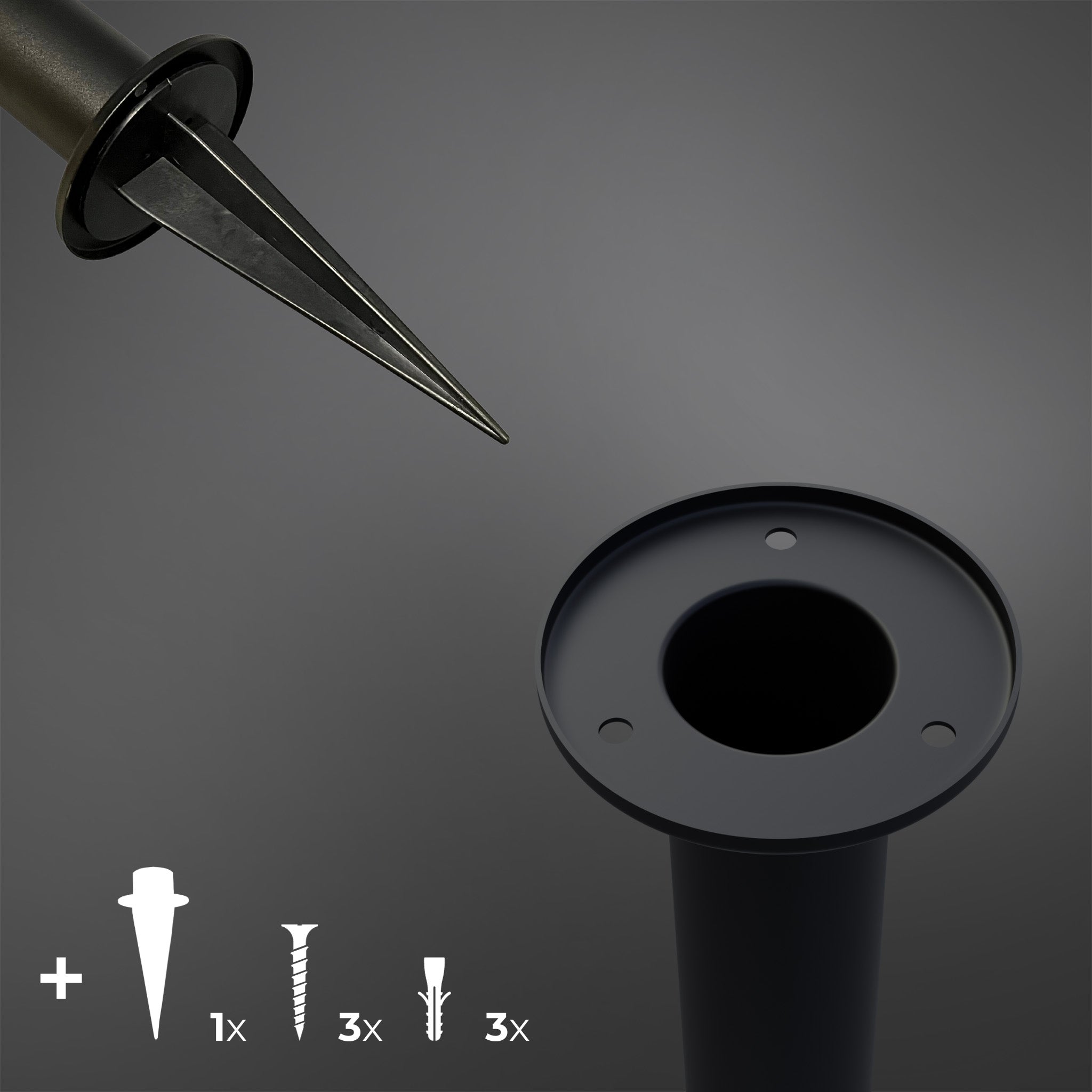 Aluminium solar ring